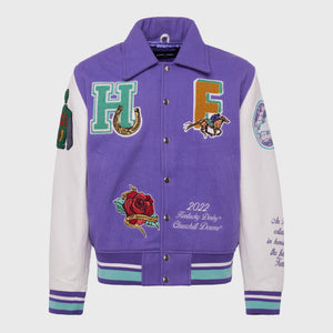 148 Letterman Jacket Purple