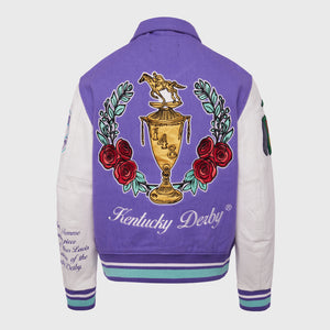 148 Letterman Jacket Purple