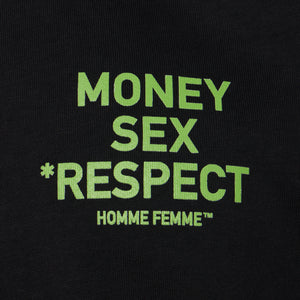 Respect Tee Black and Green