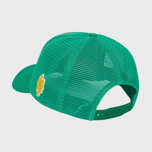 Fake Love Trucker Hat Green