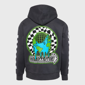 Global Zip Hoodie Charcoal