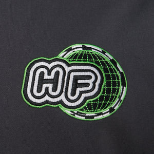 Global Zip Hoodie Charcoal