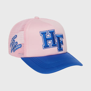 HF Letterman Trucker Hat Pink