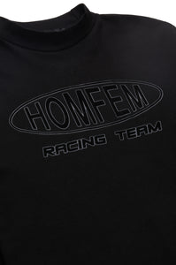 Racing Team Mock Neck Black