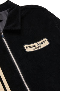 Corduroy Crew Jacket Black