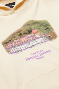 Chateau Painting Hoodie Cream