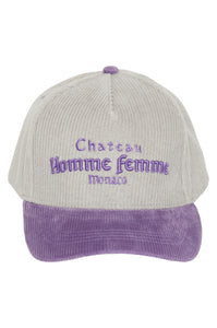 Chateau Corduroy Hat Grey