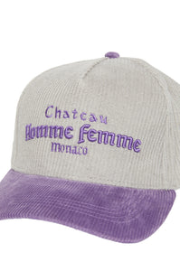 Chateau Corduroy Hat Grey