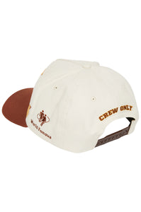 88 Signature Snapback Cream and Brown