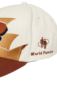 88 Signature Snapback Cream and Brown