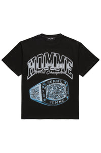 World Champs Tee Black and Silver