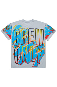 Racing Team Tee Baby Blue