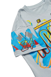 Racing Team Tee Baby Blue