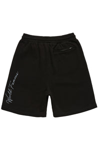 Twilight Shorts Black and Silver