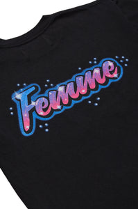 Airbrush Tee Black