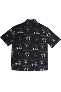 Genesis Button Down Black and White