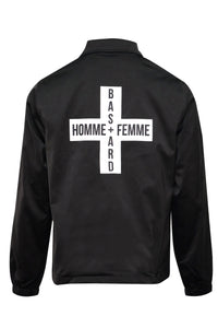 Bastard Coach Jacket Black