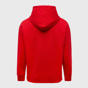 Homme Femme Basketball Hoodie Red