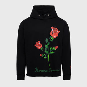 Poetry Hoodie Black