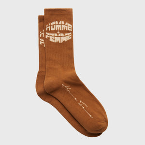 Logo Socks Brown