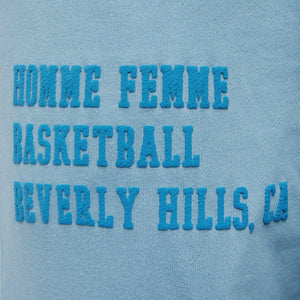 Homme Femme Basketball Sweats Blue
