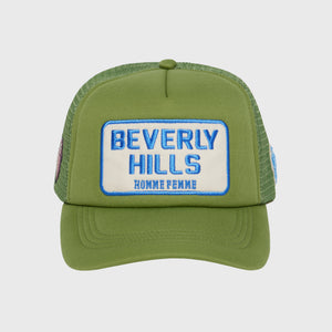 Beverly Hills Trucker Hat Sage