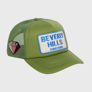 Beverly Hills Trucker Hat Sage