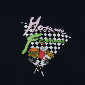 Burgers and Benz Tee Black