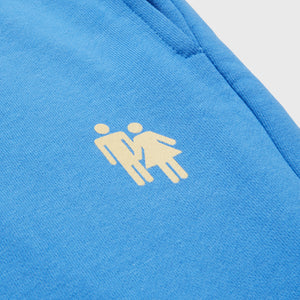 Logo Sweat Shorts Blue