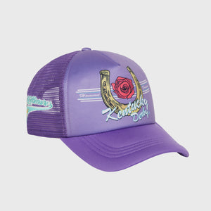 Millionaires Row Trucker Hat Purple