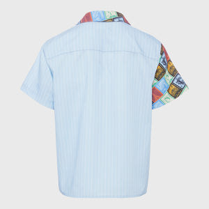 Passport Striped Shirt Blue