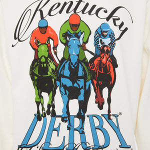 Churchill Downs Crewneck Cream