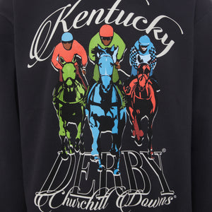 Churchill Downs Crewneck Black