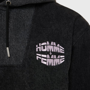 Future Pullover Black Denim