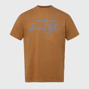 Hotel Homme Femme Tee Brown and Light Blue