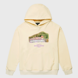 Chateau Painting Hoodie Cream