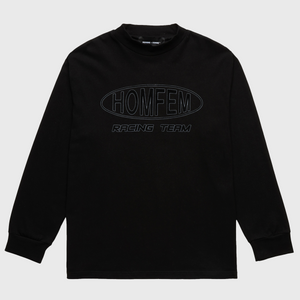 Racing Team Mock Neck Black